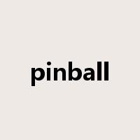 pinball是什么意思