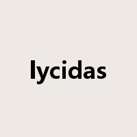 lycidas是什么意思