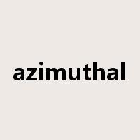 azimuthal是什么意思