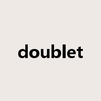 doublet是什么意思