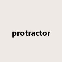 protractor是什么意思