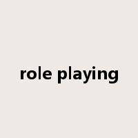 role playing是什么意思