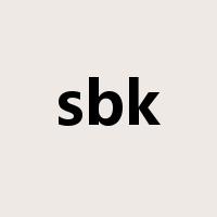 sbk是什么意思