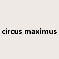 circus maximus是什么意思