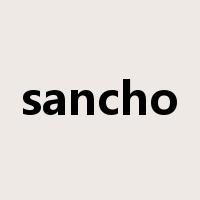 sancho是什么意思