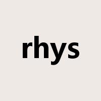 rhys是什么意思