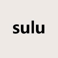 sulu是什么意思