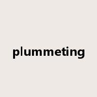 plummeting是什么意思