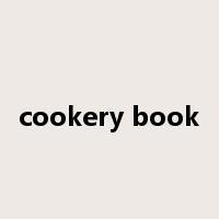cookery book是什么意思