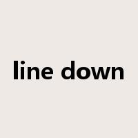 line down是什么意思