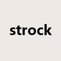 strock是什么意思