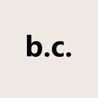 b.c.是什么意思