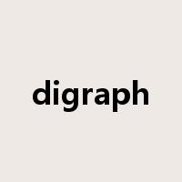digraph是什么意思