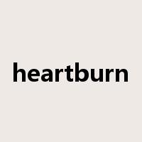 heartburn是什么意思