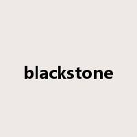 blackstone是什么意思