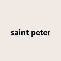 saint peter是什么意思