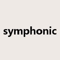 symphonic是什么意思
