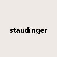 staudinger是什么意思