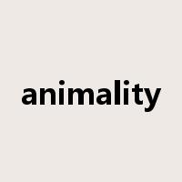 animality是什么意思