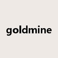 goldmine是什么意思