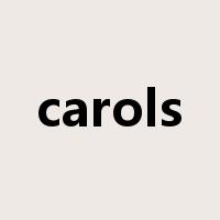 carols是什么意思