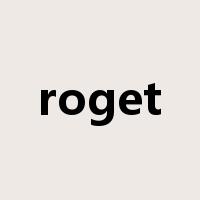 roget是什么意思