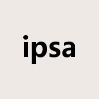 ipsa是什么意思