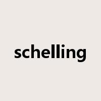 schelling是什么意思