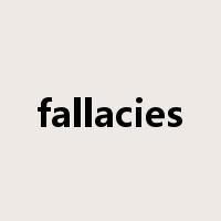 fallacies是什么意思
