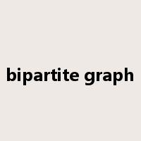 bipartite graph是什么意思