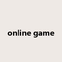 online game是什么意思