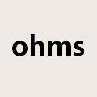 ohms是什么意思