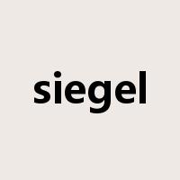 siegel是什么意思