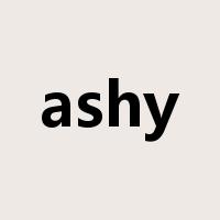 ashy是什么意思