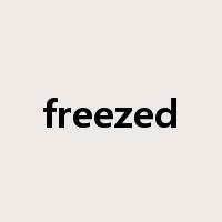 freezed是什么意思