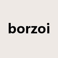 borzoi是什么意思
