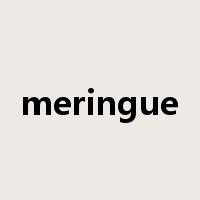meringue是什么意思