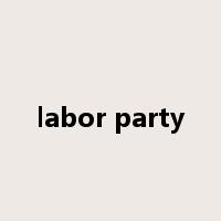 labor party是什么意思