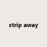 strip away是什么意思