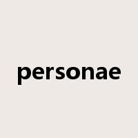 personae是什么意思