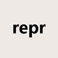 repr是什么意思