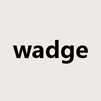 wadge是什么意思