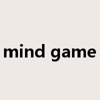 mind game是什么意思