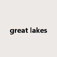 great lakes是什么意思