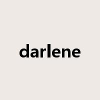 darlene是什么意思