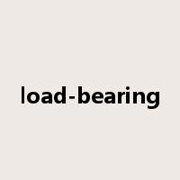 load-bearing是什么意思