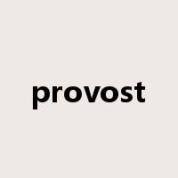 provost是什么意思