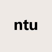 ntu是什么意思