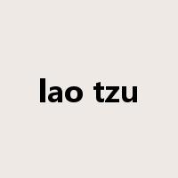 lao tzu是什么意思