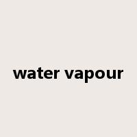 water vapour是什么意思